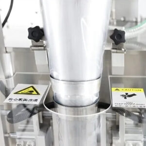 Dettaglio della macchina confezionatrice per bustine di liquidi - Macchina per la produzione di sacchetti